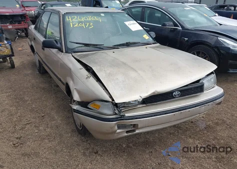 1992 Toyota Corolla Dlx from USA, damaged, VIN 2T1AE94A7NC177235